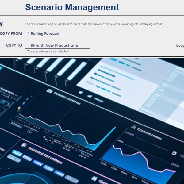 Easily creating multiple budget scenarios